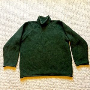 90s J Crew Wool Rollneck Sweater